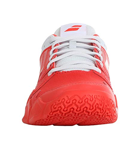 BABOLAT PULSA Women, Zapatillas de Tenis Mujer, Hibiscus/White, 39 EU