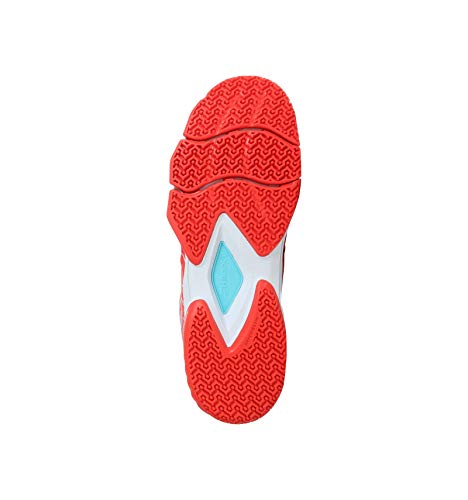 BABOLAT PULSA Women, Zapatillas de Tenis Mujer, Hibiscus/White, 39 EU