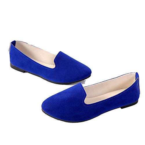 Bailarinas con Lazada Plana para Mujer,TeamWorld 2019 Moda Manoletinas Mujer Zapatos Pumps Cerrados Bailarina clásico Pajarita del talón del Plano