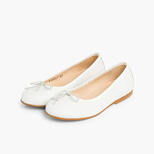 Bailarinas Niña Piel Manoletinas Comuniones Pisamonas