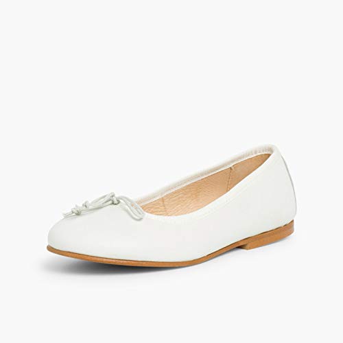 Bailarinas Niña Piel Manoletinas Comuniones Pisamonas