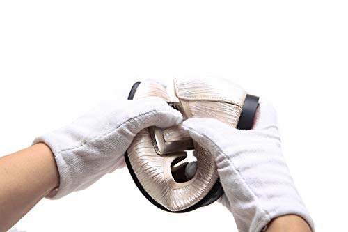 Bailarinas para Mujer, Morbuy Zapatos Bailarinas Básicas Planas de Mujer Zapatos de Primavera Verano Otoño Estilo Metal Plateado (42 EU = 260 mm/10.2'',Beige)