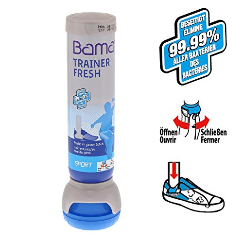 Bama Trainer Fresh 100ml Desodorante de zapatos, Transparente (Neutral), 100.00 ml