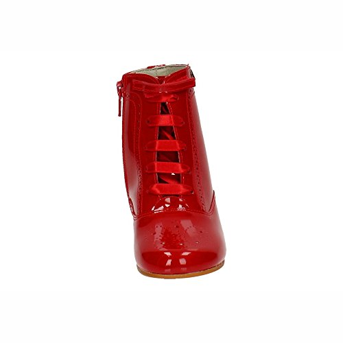 BAMBINELLI 4253 Botas Bambi Charol NIÑA Botas-Botines Rojo 27