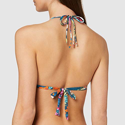 Banana Moon Yero Kaanapali, Parte Superior del Bikini Para Mujer, Multicolor (Bleu Kaanapali/Pomkaapa/D), 38