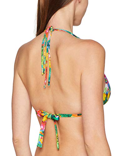 Banana Moon Yero, Sostén, Azul (Bleu Tropicool/Limonada Hrm56), 90B (Talla del fabricante: 40) para Mujer