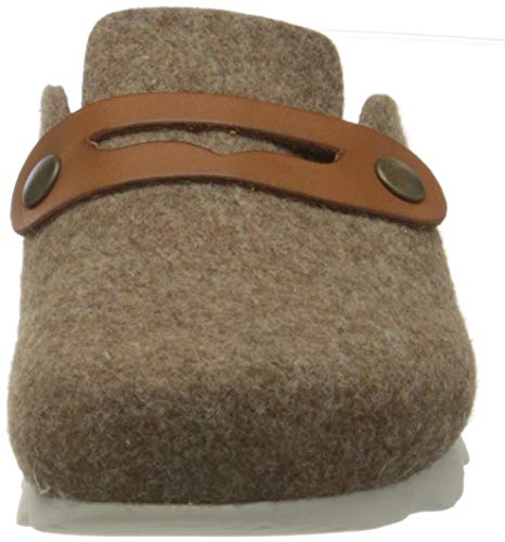 Bayton Baltimore/Tan Mule para Mujer, Talla 36 EU