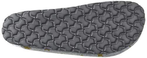 Bayton MALONKI Leather Sole/Gris Clog, EIS und Goldstern, 40 EU