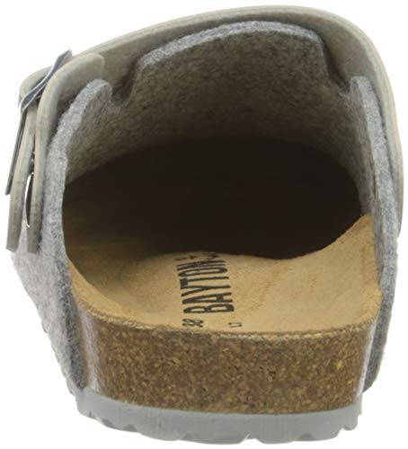 Bayton Noma Leather Sole/Gris Mule - Zapatillas para Mujer, Color, Talla 39 EU