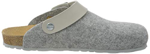 Bayton Noma Leather Sole/Gris Mule - Zapatillas para Mujer, Color, Talla 39 EU