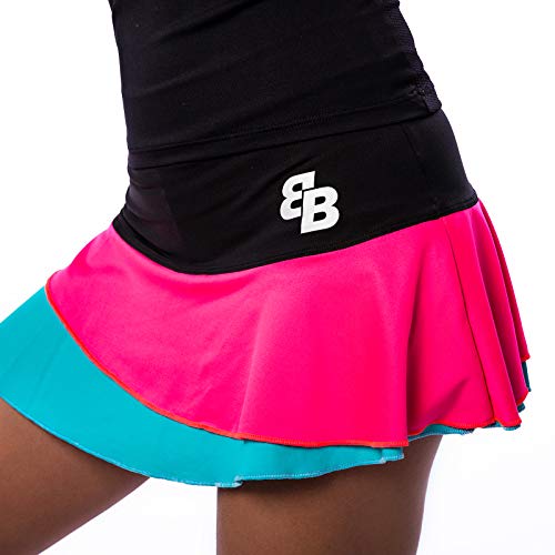 BB Falda Conjunto Barcelona, Ropa Pádel y Tenis Mujer (S)
