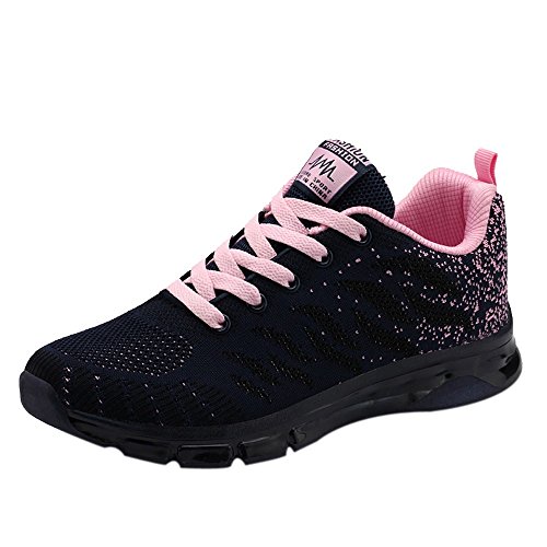 BBestseller-Zapatos Zapatillas Planas para Mujer Casuales Cabeza Sandalias para Mujer Zapatos con Cordones Zapatos Deportivos Sneakers Running Zapatos