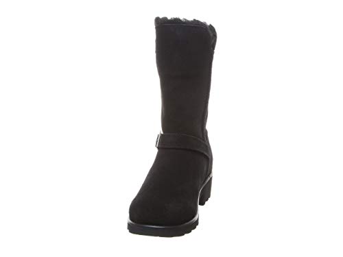 Bearpaw Aria, Botas Estilo Motero Mujer, Negro (Black II 011), 36 EU