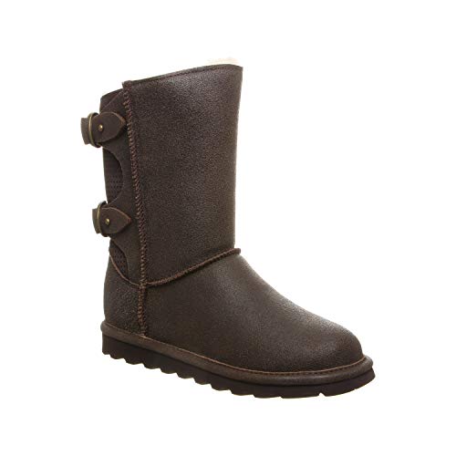 Bearpaw Clara, Botas Slouch Mujer, Marrón (Chestnut Distressed 221), 36 EU