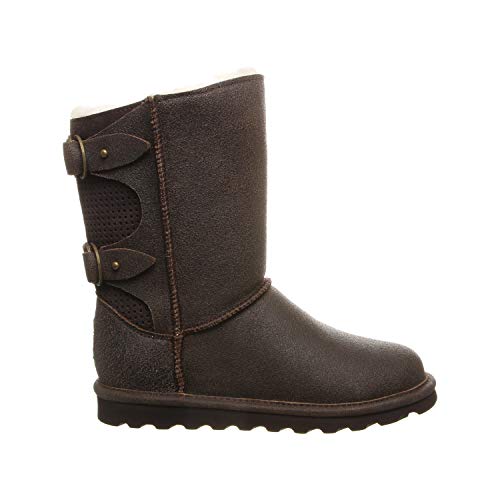 Bearpaw Clara, Botas Slouch Mujer, Marrón (Chestnut Distressed 221), 36 EU