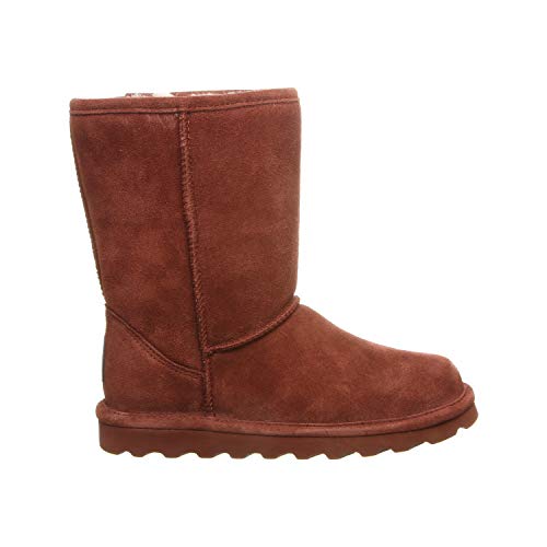 Bearpaw ELLE Short, Botas Plisadas Mujer, 600 Russet, 37 EU