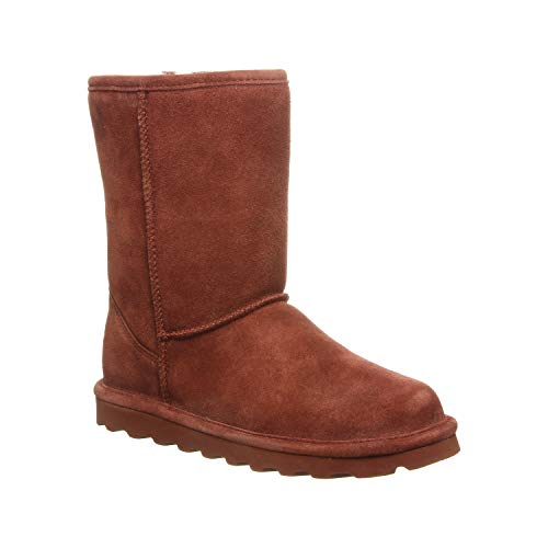 Bearpaw ELLE Short, Botas Plisadas Mujer, 600 Russet, 37 EU