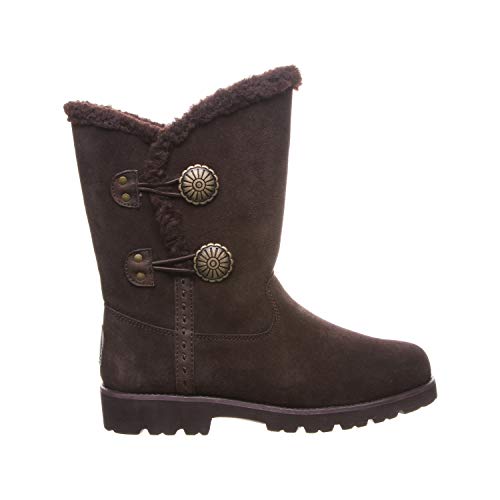 Bearpaw Wildwood, Botas Cortas al Tobillo Mujer, Chocolate, 43 EU