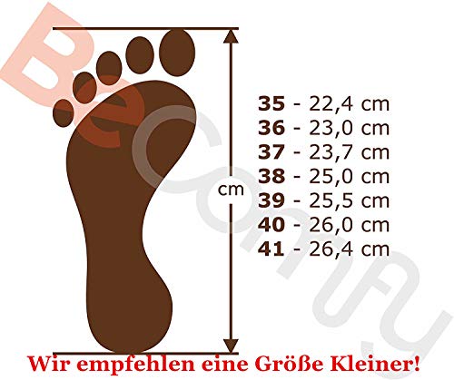 BeComfy - Zuecos de Madera con Cuero para Mujeres - Zapatos para el Trabajo - Suela Reforzada con una Capa de Goma Elástica - Blanco, Negro, Azul Marino, Flores (38 EU, Negro 2)