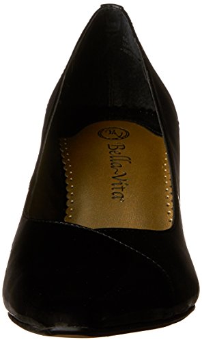 Bella Vita Wow - Zapatos de Vestir para Mujer Navy Kidskin 36 M EU Frauen, Color Negro, Talla 36.5 E EU