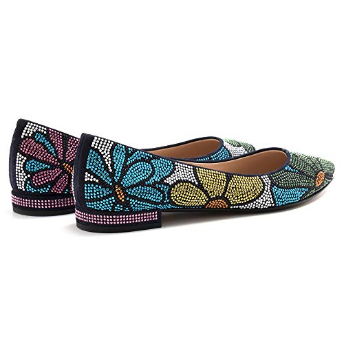 BELLE VIE - Bailarina modelo Via corta de brillantes de colores - Corta camuflaje Abyss - Talla Multicolor Size: 36 EU