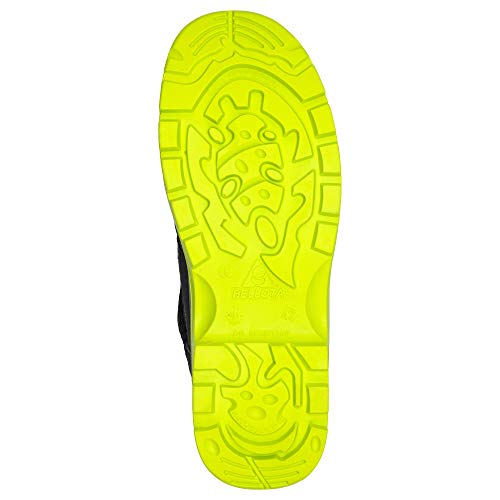 Bellota 7231044S1P Zapato de seguridad, Dimensiones (Largo, Ancho y Alto): 320 x 112 x 124 mm, Negro, Verde, 44