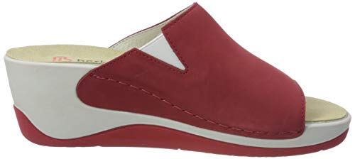 Berkemann Saphira, Mules Mujer, Rojo (Rot 234), 37.5 EU