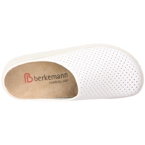 Berkemann Tec-Pro Thordu 9103 - Zuecos unisex, Blanco, 43 1/3