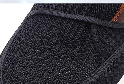 B/H Calzado OrtopéDico Ajustable para Artritis,Zapatos de Malla Transpirables Antideslizantes, Zapatos de Madre Ligeros y Acolchados-Gray_40