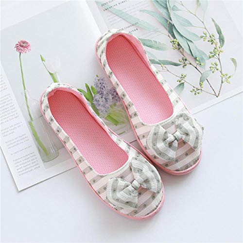 B/H Jardín Sandalias,Zapatos de confinamiento livianos y Antideslizantes, Zapatos de Maternidad con Suela Blanda de tacón Cubierto-H_M (37-38),Multi-función Zapatillas