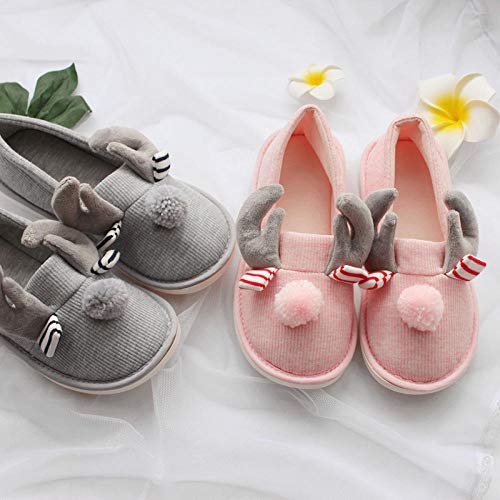 B/H Talón Acolchado,Zapatos de confinamiento Antideslizantes e Impermeables, Zapatos de Mujer Embarazada con tacón de Plataforma-H_M (36-37.5),Zapatillas Que absorben