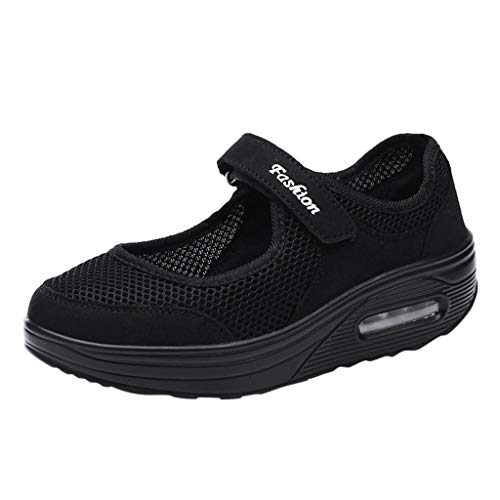 BHYDRY Zapatillas de Deporte Ligeras y Transpirables de Moda Casual para Mujer Zapatillas Deportivas