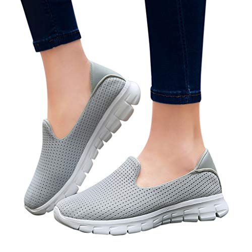 BHYDRY Zapatos de Moda Shake para Mujer Ventilar Zapatillas Deportivas Fitness Zapatillas de Deporte Casuales