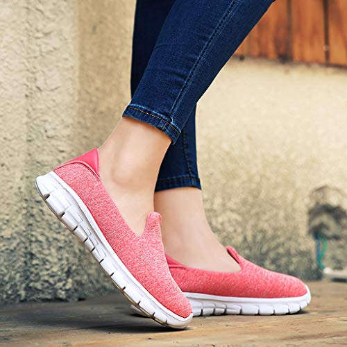 BHYDRY Zapatos de Moda Shake para Mujer Ventilar Zapatillas Deportivas Fitness Zapatillas de Deporte Casuales