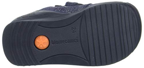 Biomecanics 201110, Botas Cortas al Tobillo Niñas, Azul Marino (Serraje Laminado), 23 EU