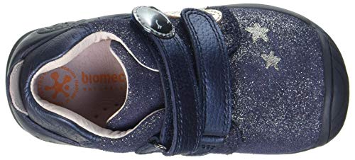 Biomecanics 201110, Botas Cortas al Tobillo Niñas, Azul Marino (Serraje Laminado), 23 EU