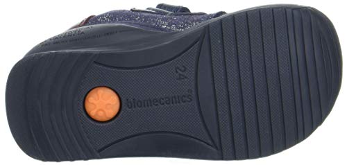 Biomecanics 201114, Botas Cortas al Tobillo Niñas, Azul Marino (Serraje Laminado), 23 EU