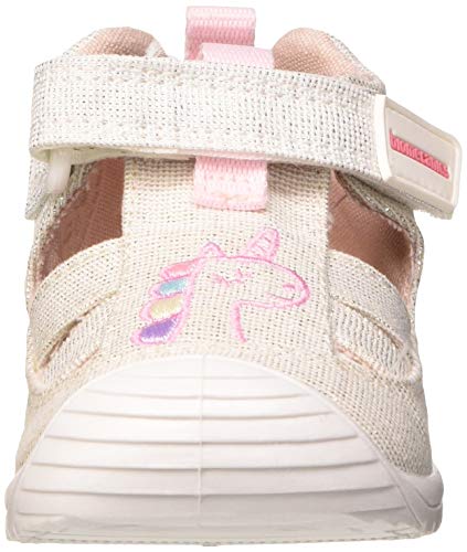 Biomecanics 202206, Sandalias Niñas, Plateado (Plata (Pique Metalizado) C), 22 EU