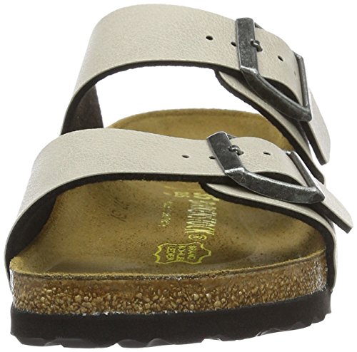 Birkenstock Arizona, Bout Abierto Mujer, Beige (Pull Up Stone), 37 EU