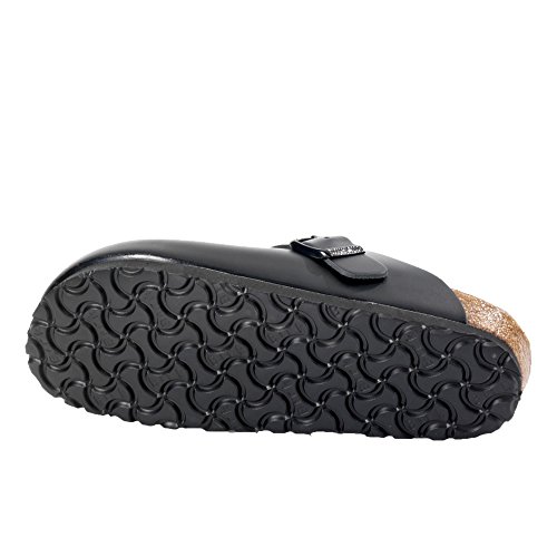 Birkenstock Boston, Zuecos Unisex, Negro, 36