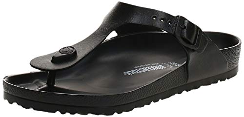 Birkenstock Gizeh Eva - Sandalias unisex, Negro (Black), 37