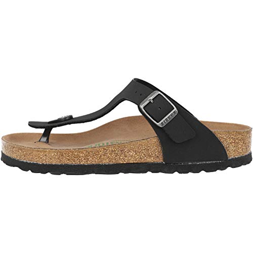Birkenstock Gizeh Vegan Mujer Sandalias Negro 40 EU