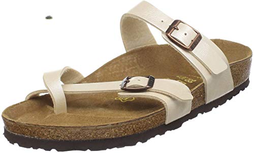Birkenstock MAYARI BF GRACEFUL 71661 - Sandalias de vestir para mujer, color blanco, talla 43