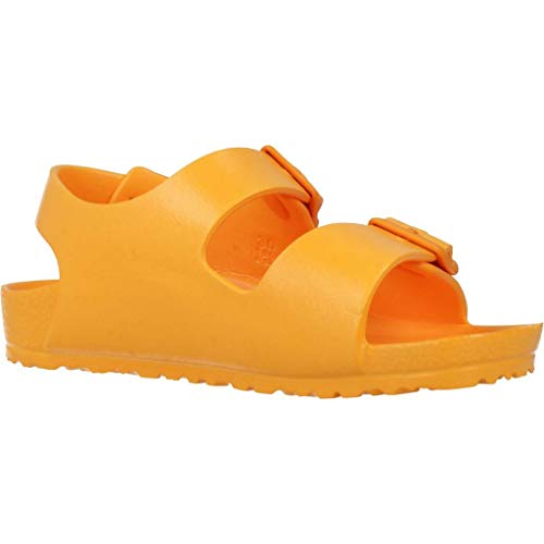 Birkenstock Sandalias Chanclas 1015701 para Niños Naranja 25 EU