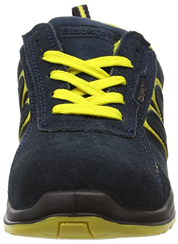 Blackrock Hudson Trainer - Zapatillas de seguridad con punta de acero, Unisex Adulto,Multicolor (Navy/Yellow), talla 41 EU (7 UK)