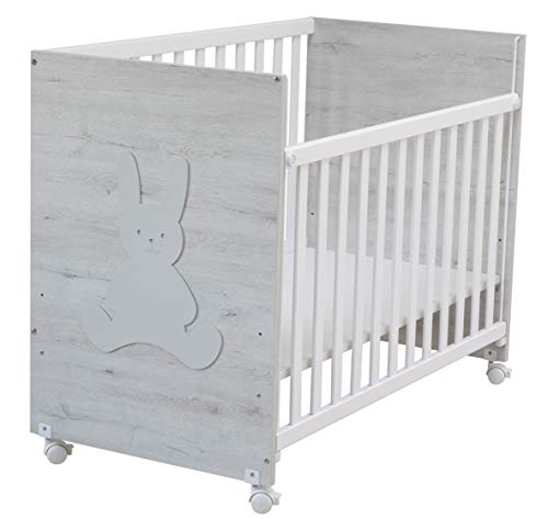 Blasi Bed A000CGC - Cuna, color gris claro