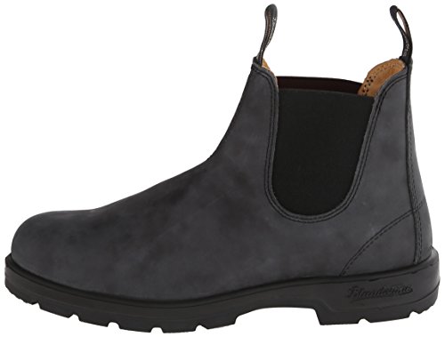 Blundstone Classic 587, Botas Unisex Adulto, Negro Rustic Black Rustic Black, 37 EU