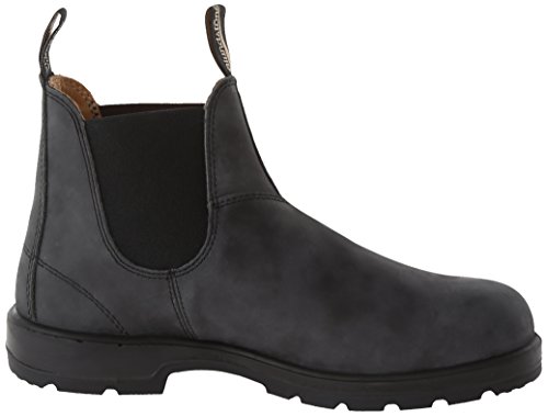 Blundstone Classic 587, Botas Unisex Adulto, Negro Rustic Black Rustic Black, 37 EU