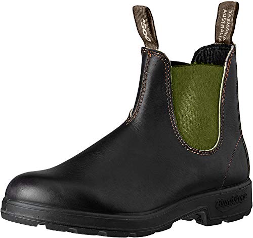 Blundstone Women's Stout Brown/Olive 500 Series Classic Boot S 8.5 B(M) AU