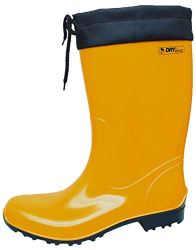 Bockstiegel Sara - Botas de lluvia para mujer, color Amarillo, talla 39 EU